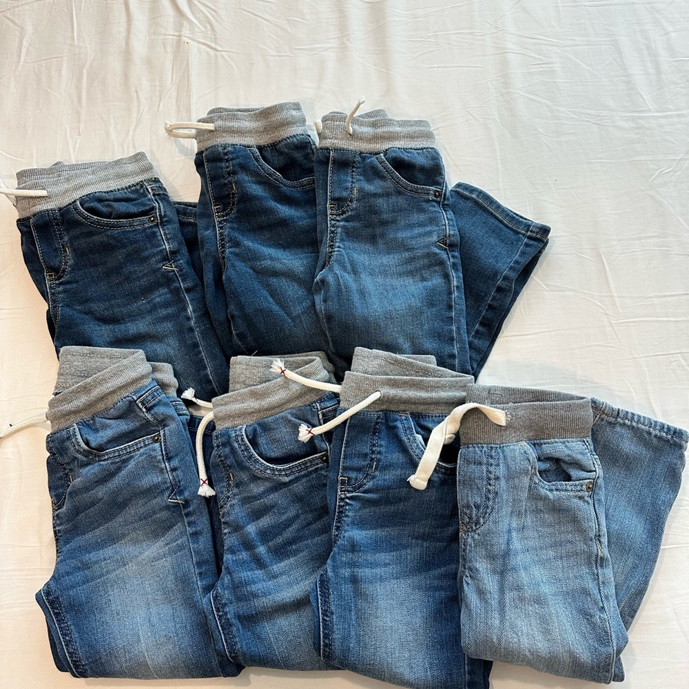 Lot of 7 boys jeans size 3T Cat & Jack Gap